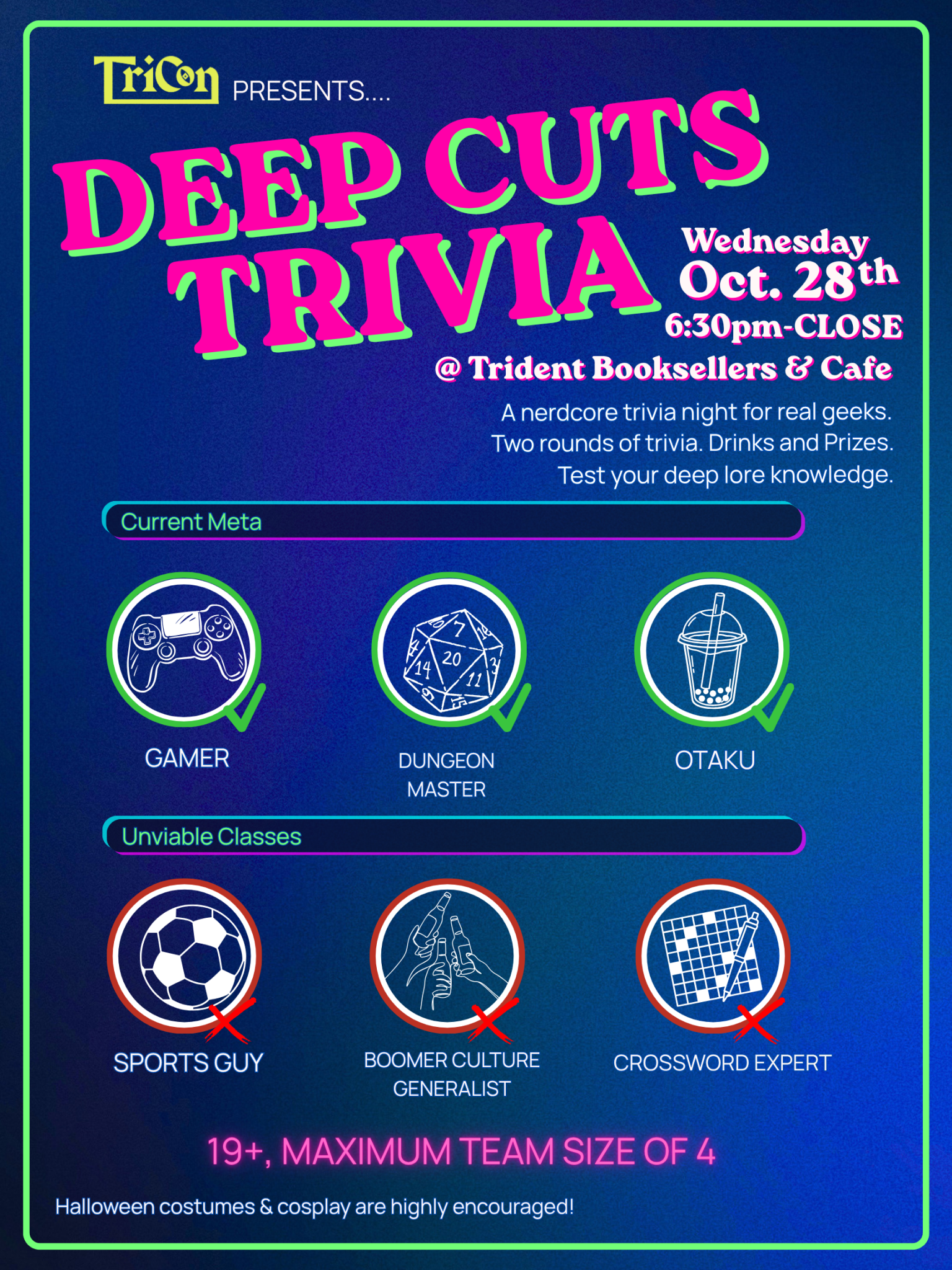 DEEP CUTS Trivia
