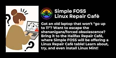 Linux Repair Cafe – Oct 18