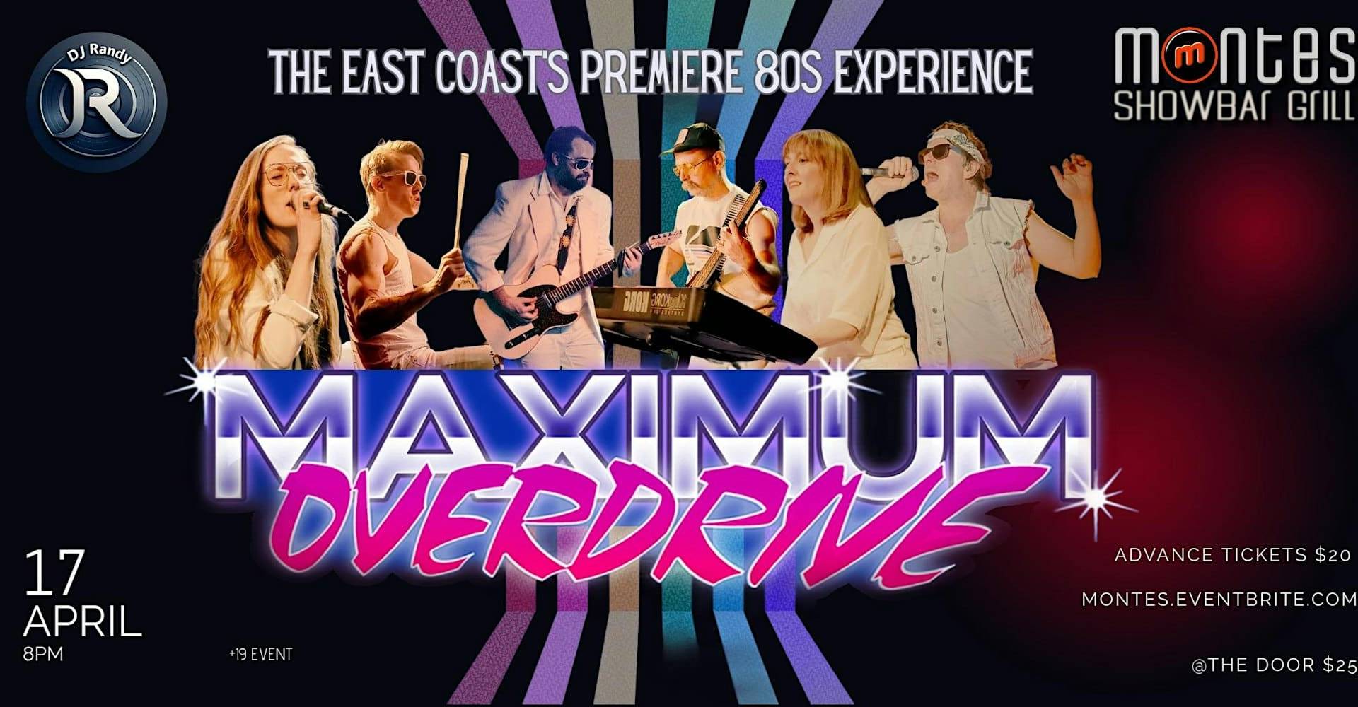 MAXIMUM OVERDRIVE - The East Coast's Premiere 80s Experience