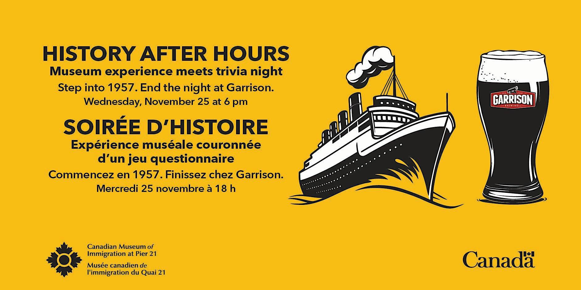 History After Hours – Nov 25