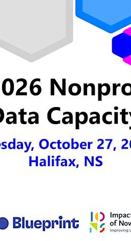 2026 Nonprofit Data Capacity Summit - Halifax