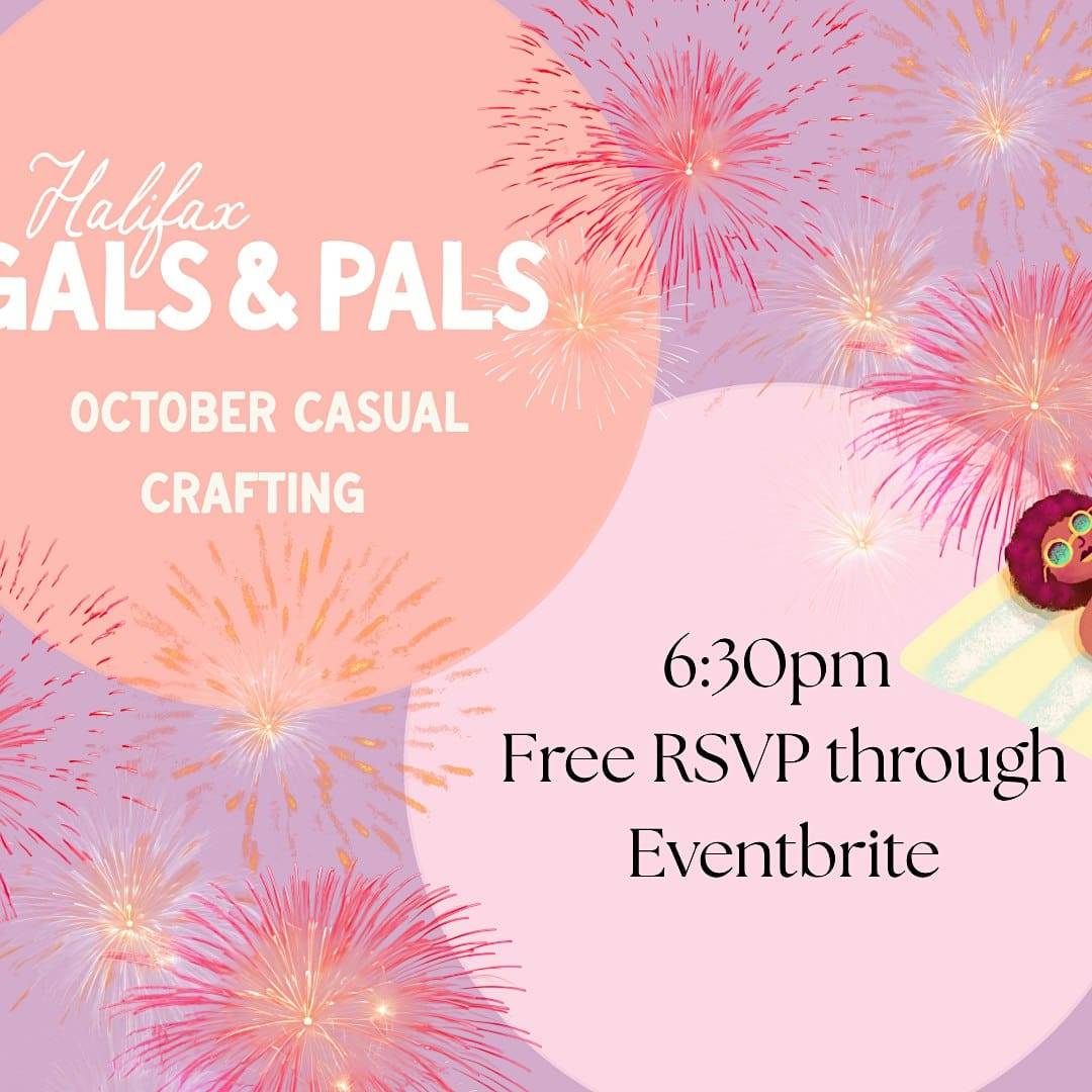 Halifax Gals and Pals October Casual Crafting