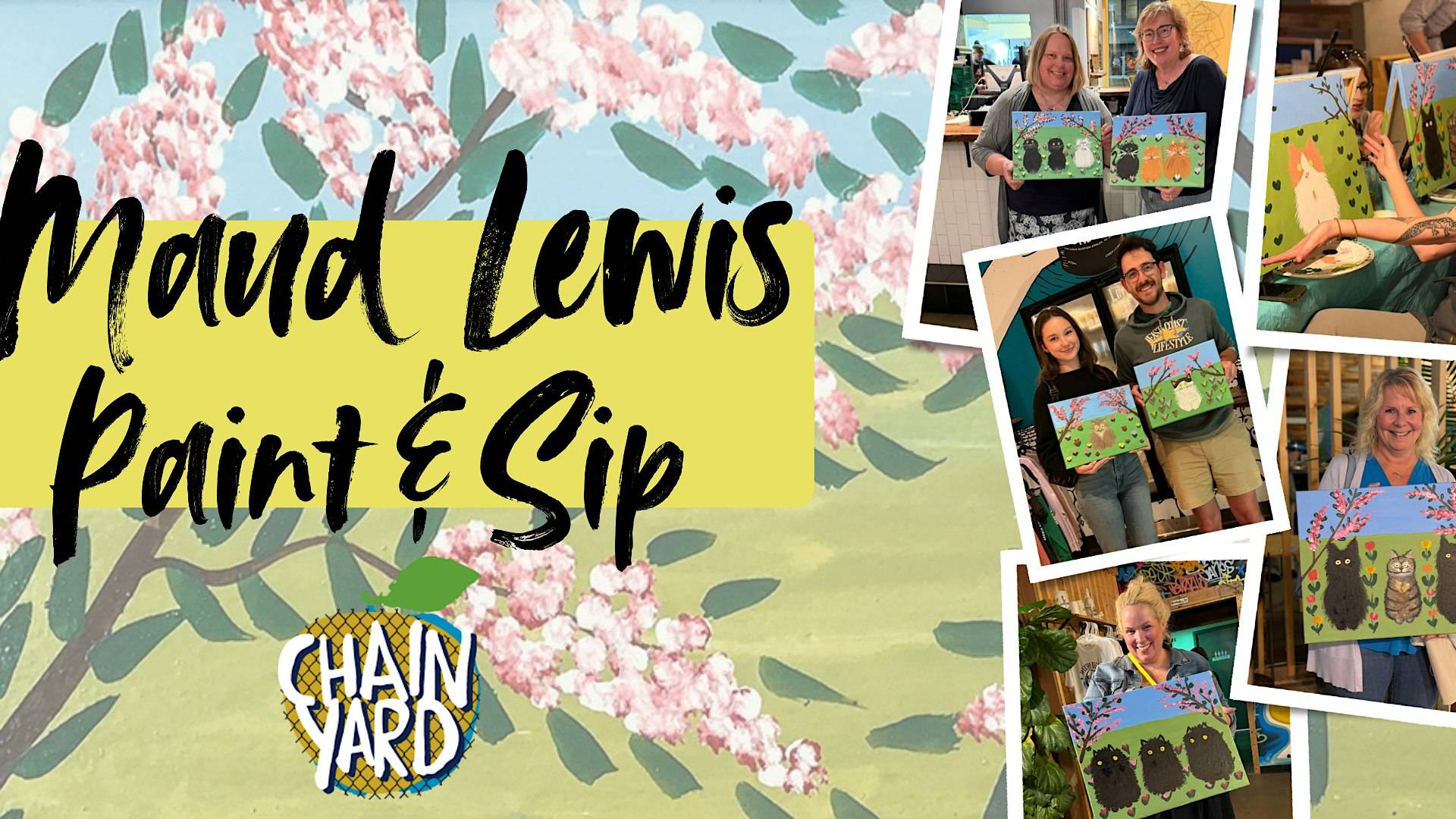 Maud Lewis Paint & Sip – Nov 02