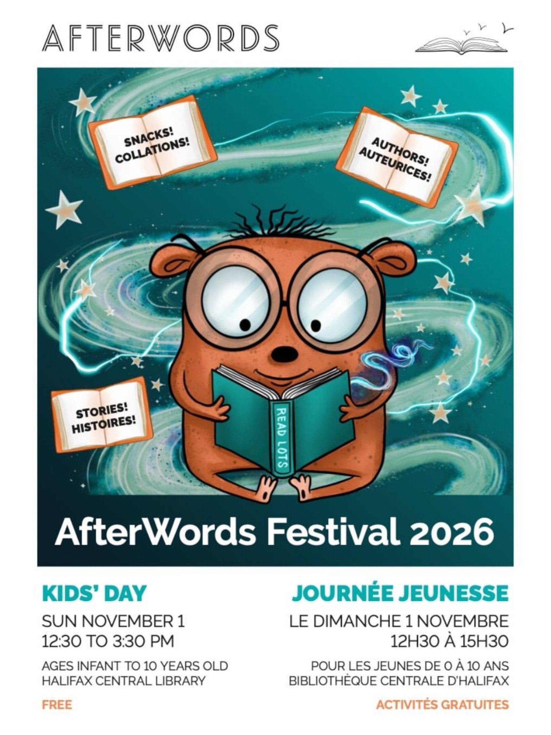 AfterWords Festival 2026: Kids’ Day / Journée Jeunesse