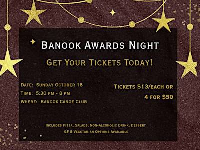 Banook Canoe Club’s Annual Awards Night – Oct 18