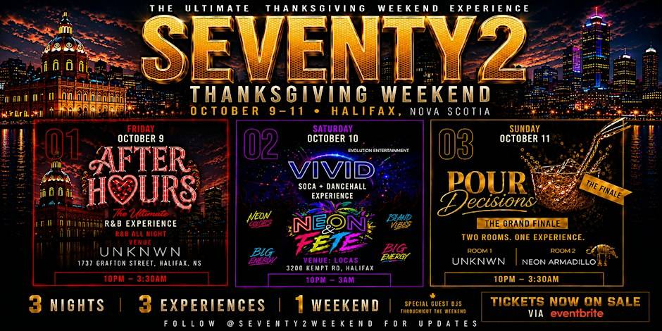SEVENTY2 WEEKEND