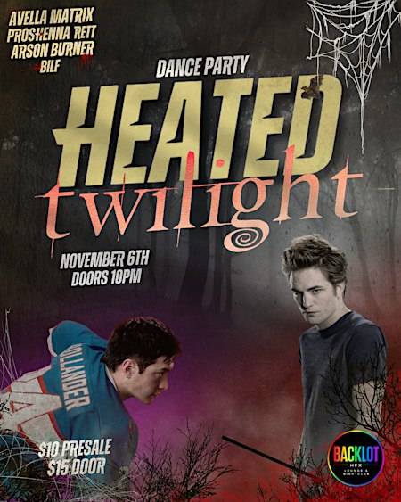 Heated Twilight Dance Party – Nov 06
