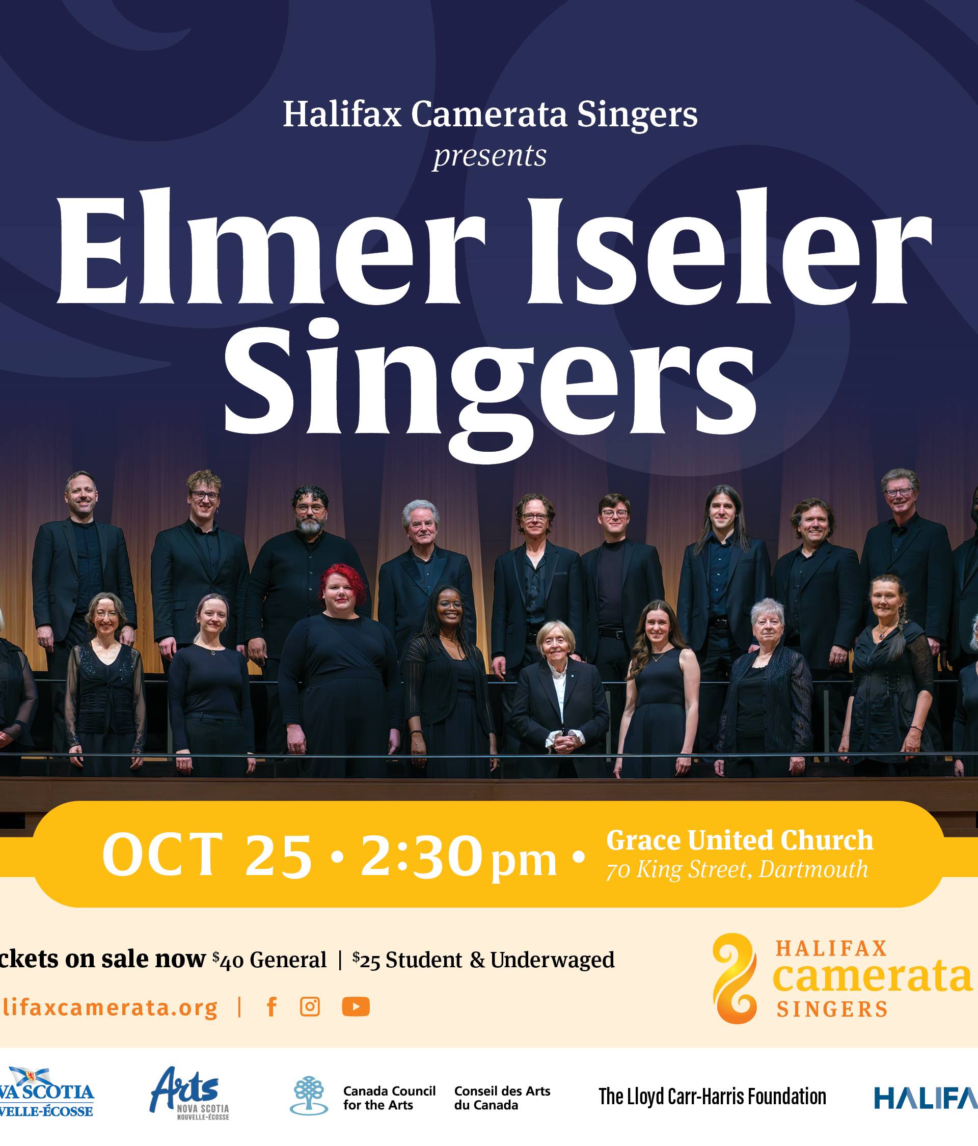 Camerata presents: the Elmer Iseler Singers