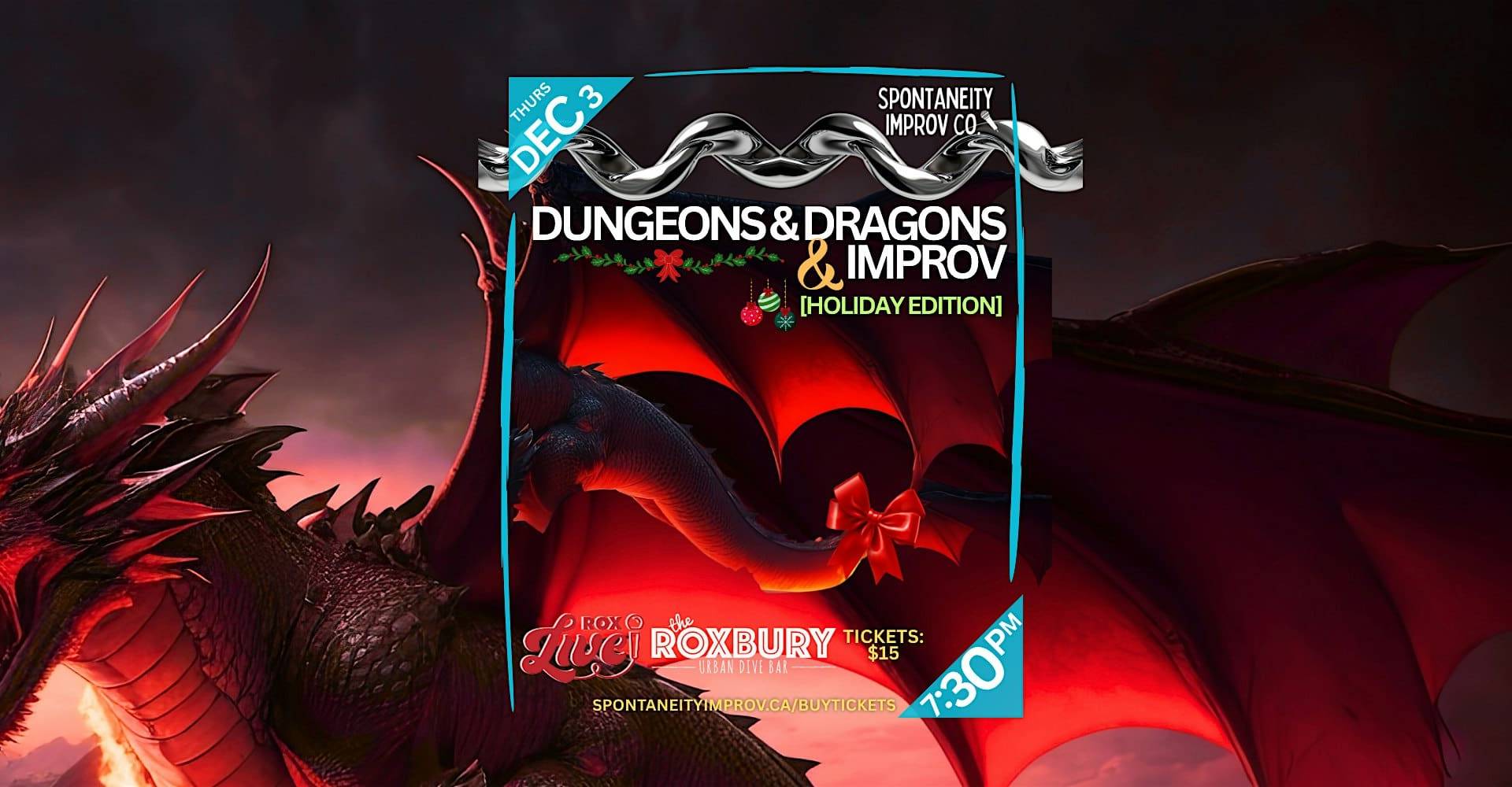 Spontaneity: Dungeons & Dragons & Improv (Holiday Edition)