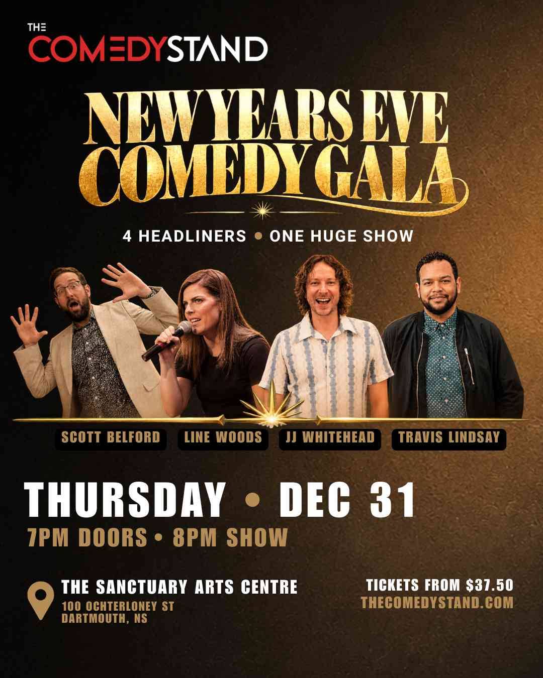 New Year’s Eve Comedy Gala