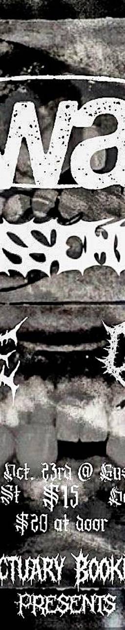 Quan (ON), Crosscheck (MTL) , Convulsion, Fluke @ Gus's Pub