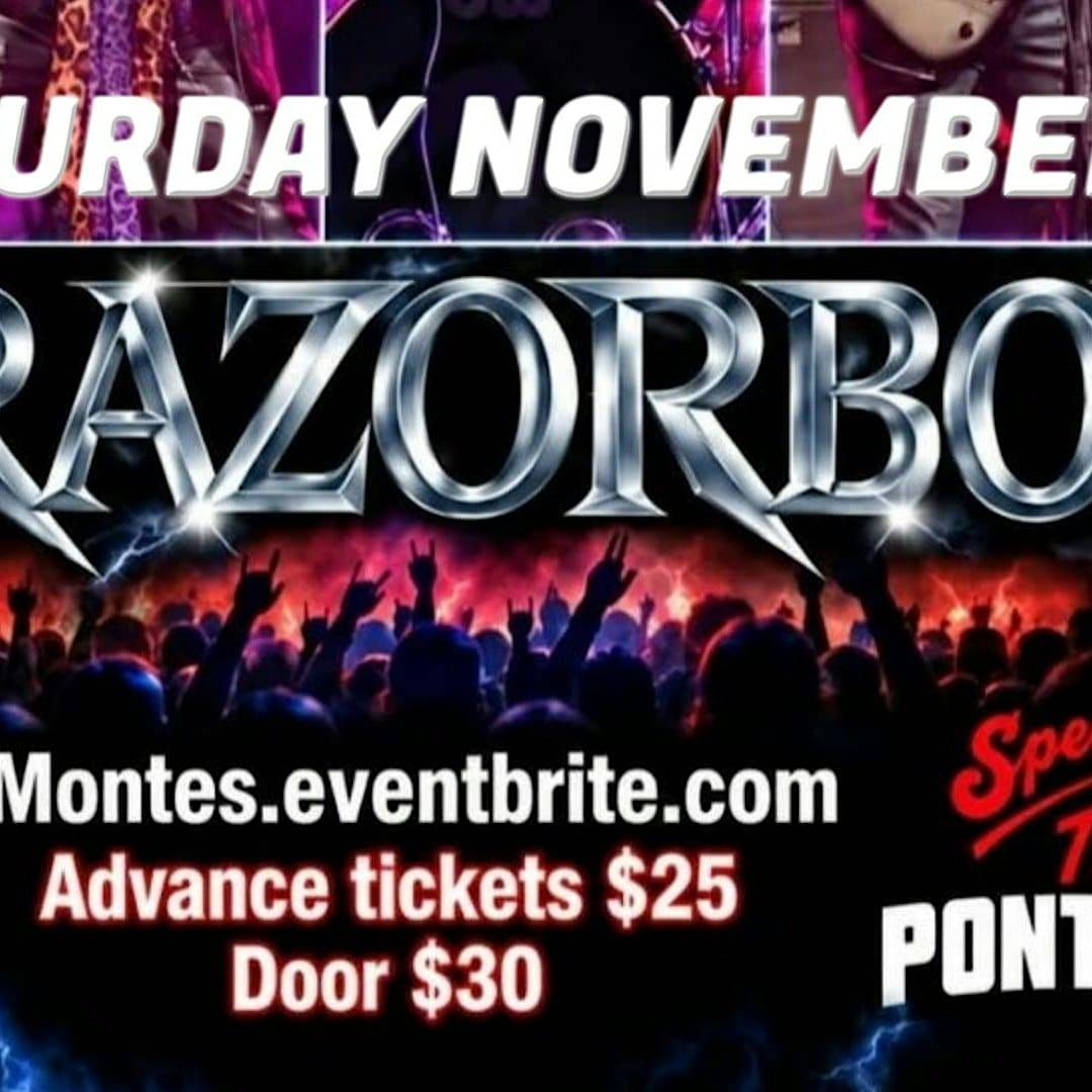 RAZORBOY – The Ultimate 80’s Rock Concert Showband