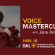 Voice Masterclass with Jane Archibald