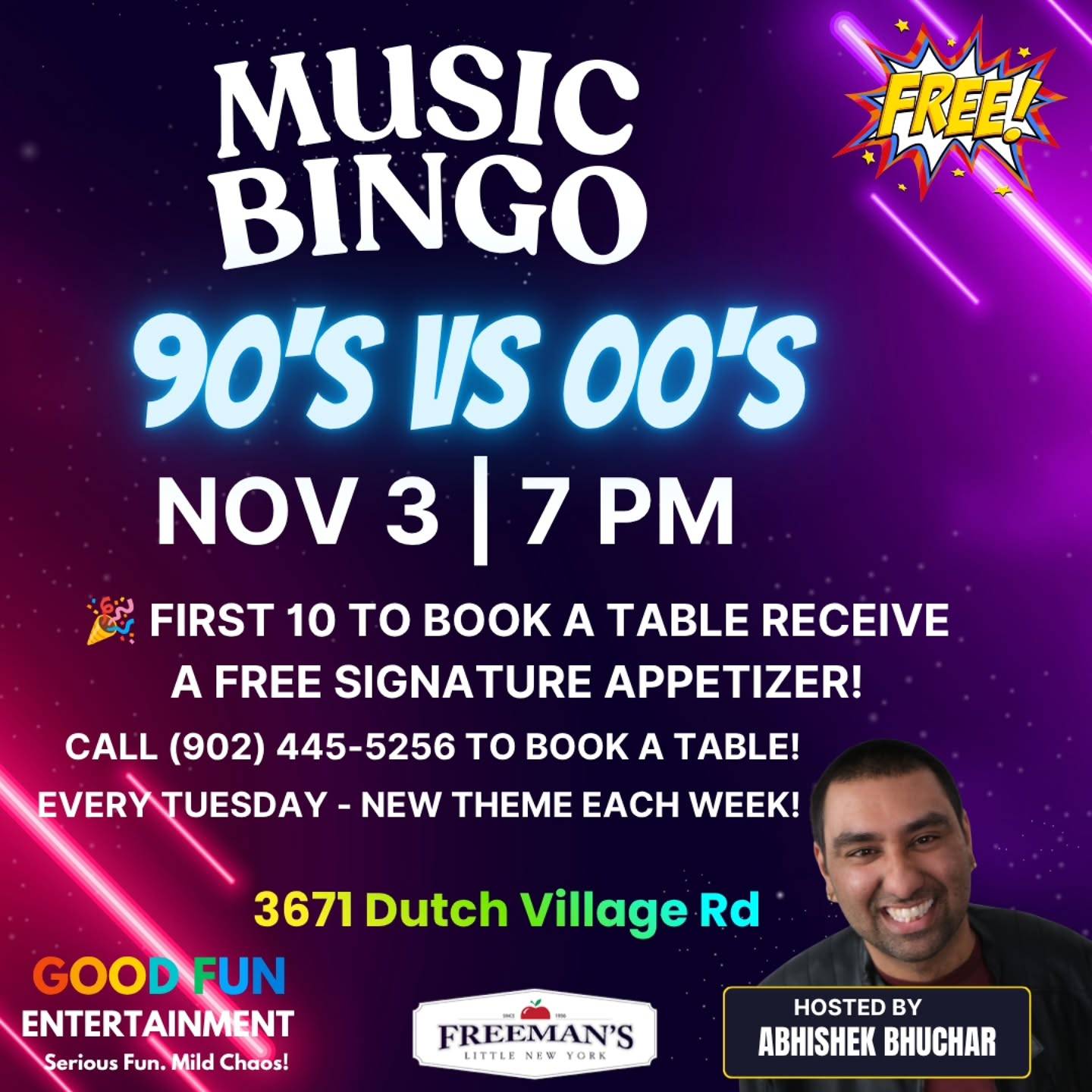 90s vs 00s Music Bingo