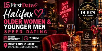 Halifax Older Women & Younger Men Speed Dating – Oct 11