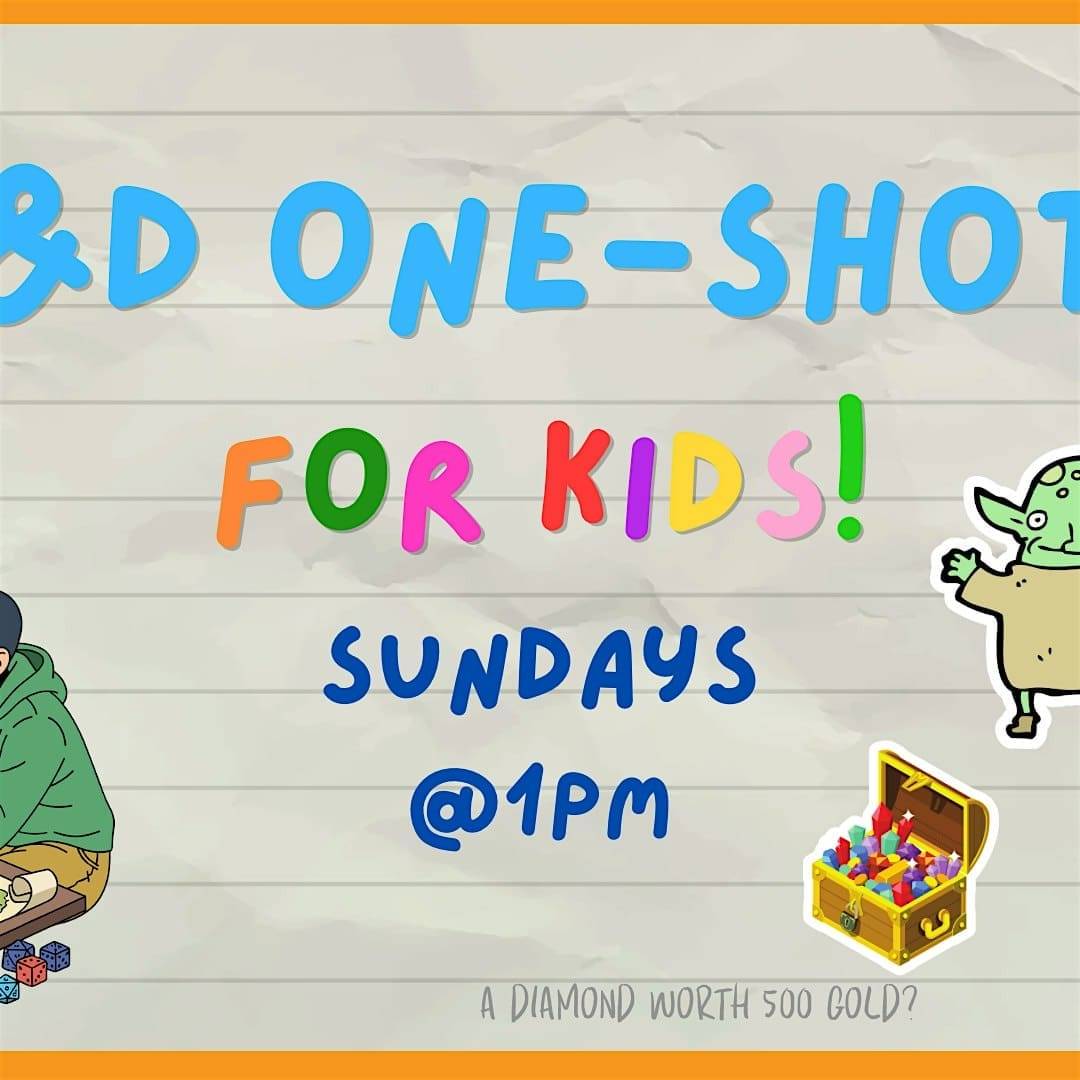Sunday Sessions: D&D for Kids!