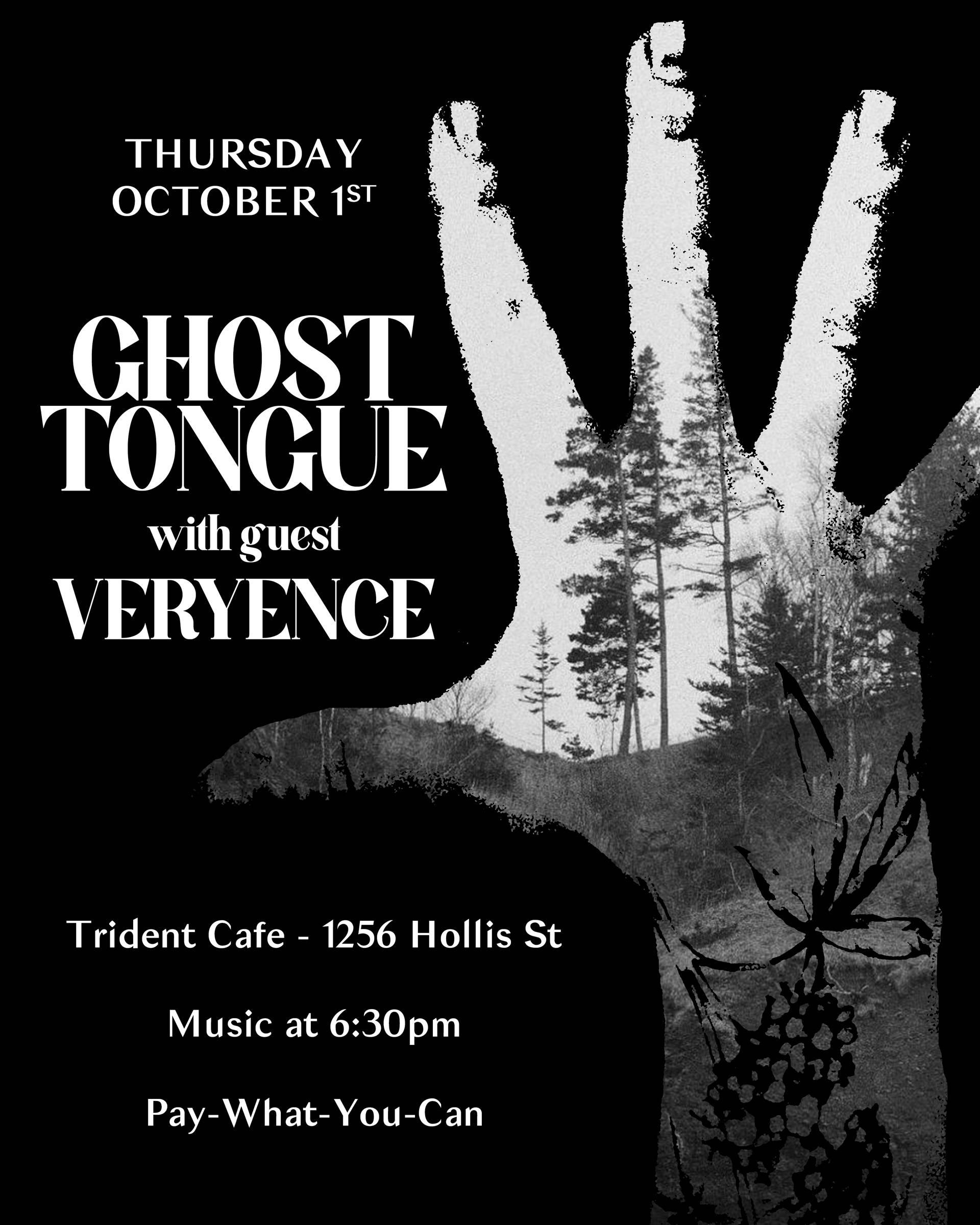 Live Music – Ghost Tongue & Veryence