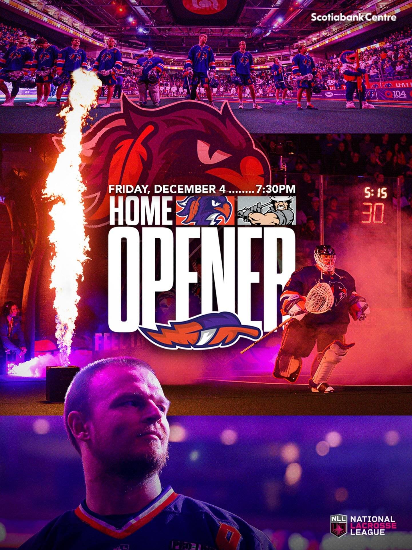 Halifax Thunderbirds Home Opener vs. Calgary Roughnecks