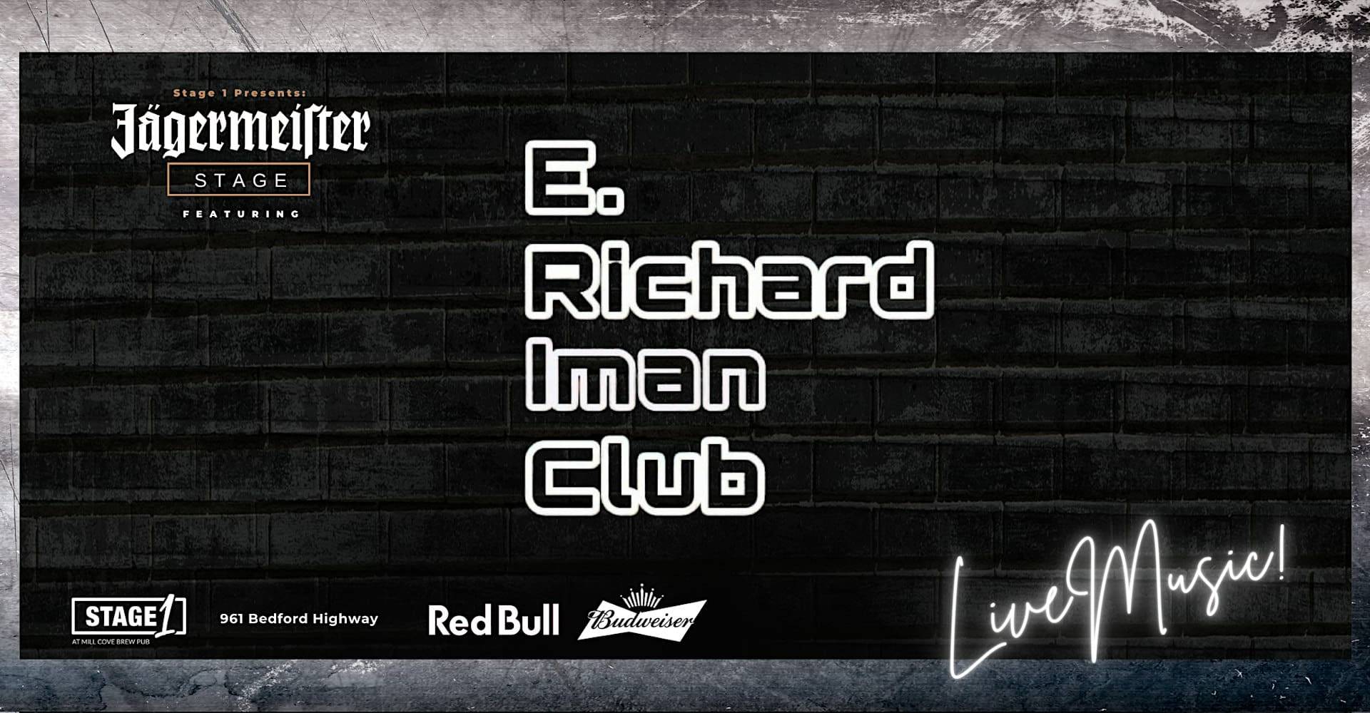 E Richard Iman Club Live at Stage1