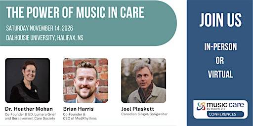 MUSIC CARE CONFERENCE 2026 Virtual – Nov 14