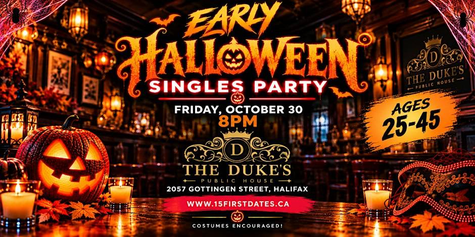 The Halifax Early Halloween Singles Party