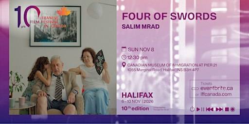 Four of Swords: A Journey into Lebanese Cinema – LFFC – Nov 08-18