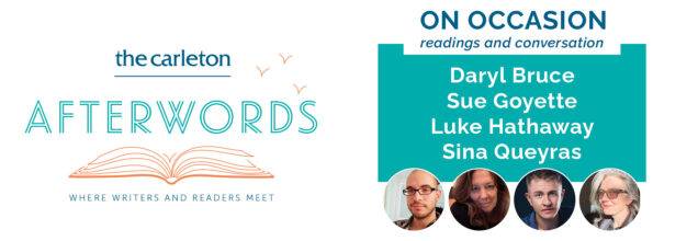 AfterWords Literary Festival – On Occasion: Readings and Conversation – Nov 03