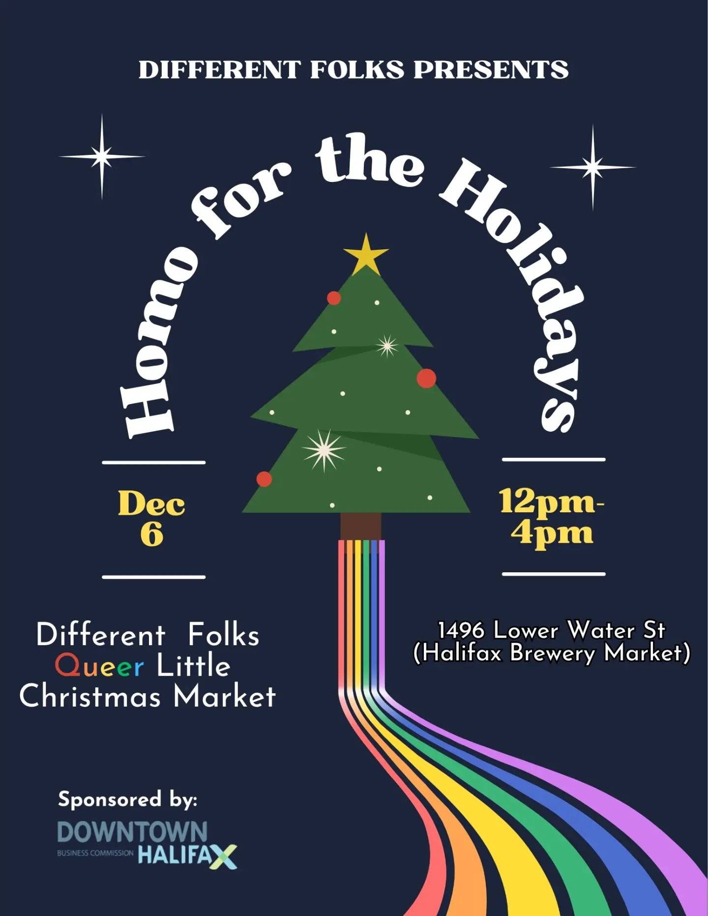 Homo for the Holidays — Different Folks Queer Little Christmas Market