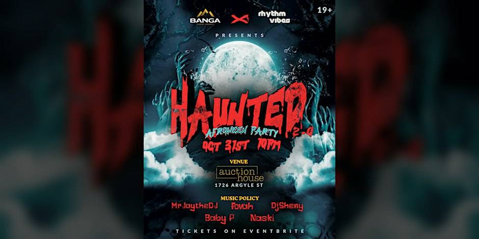 HAUNTED 2.0: AFROWEEN PARTY