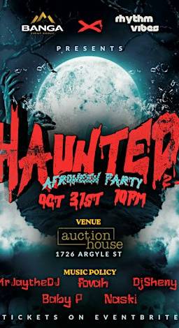 HAUNTED 2.0: AFROWEEN PARTY