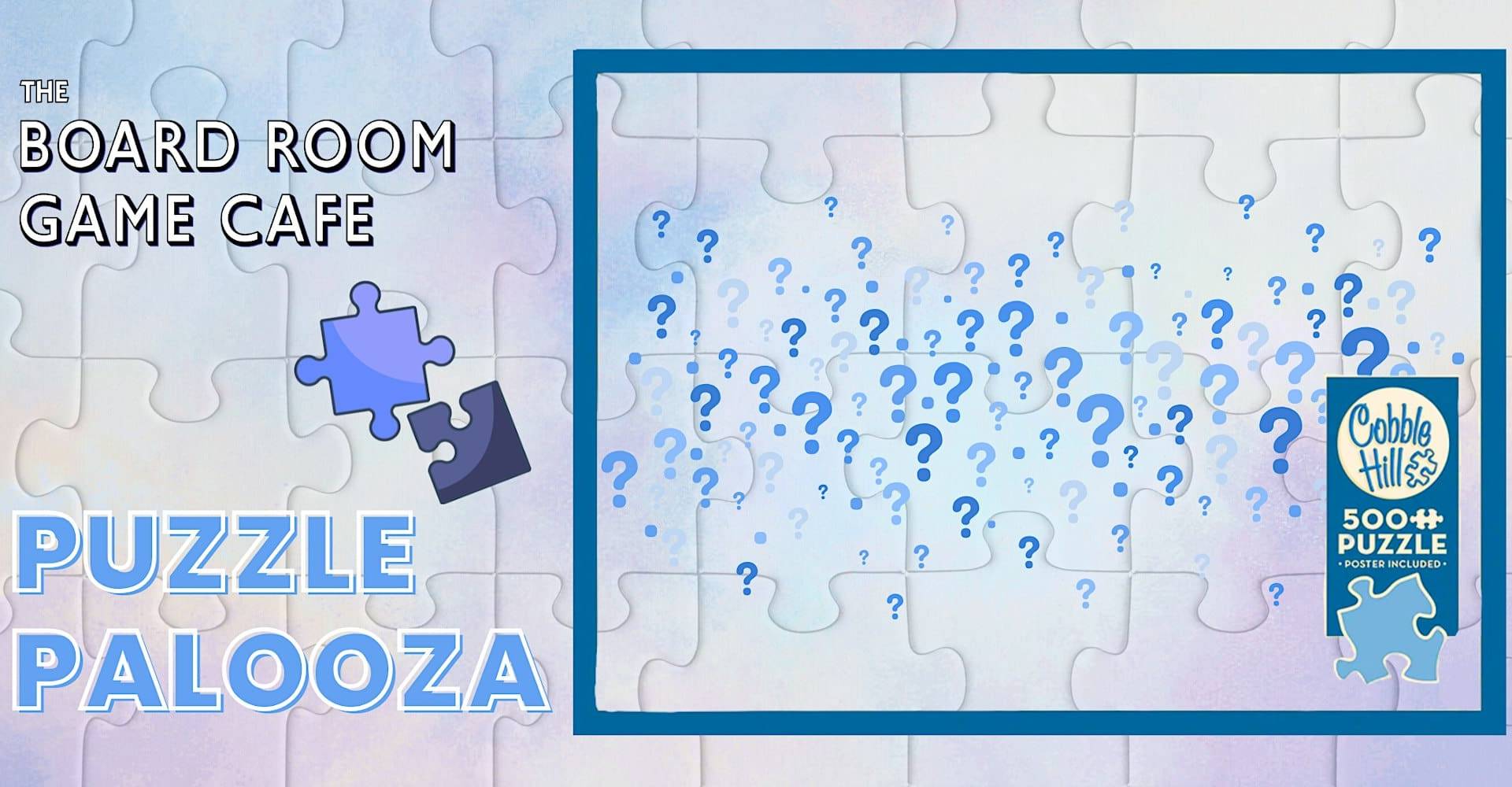 Board Room Puzzle Palooza: 500 pieces!