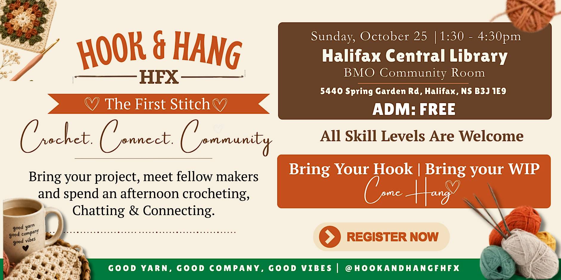 Hook & Hang Halifax – Oct 25