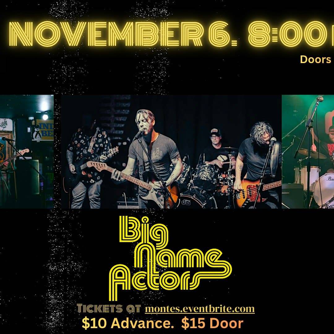MONTE’S ROCKS: Showcasing the Best in Local Emerging Rock Bands