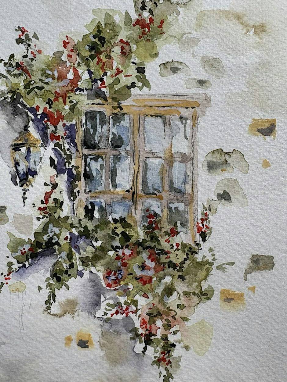 Watercolour Brunch - watercolour paint workshop, October 17