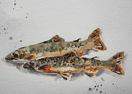 Watercolour Brunch – guided watercolour painting class on – Nov 14