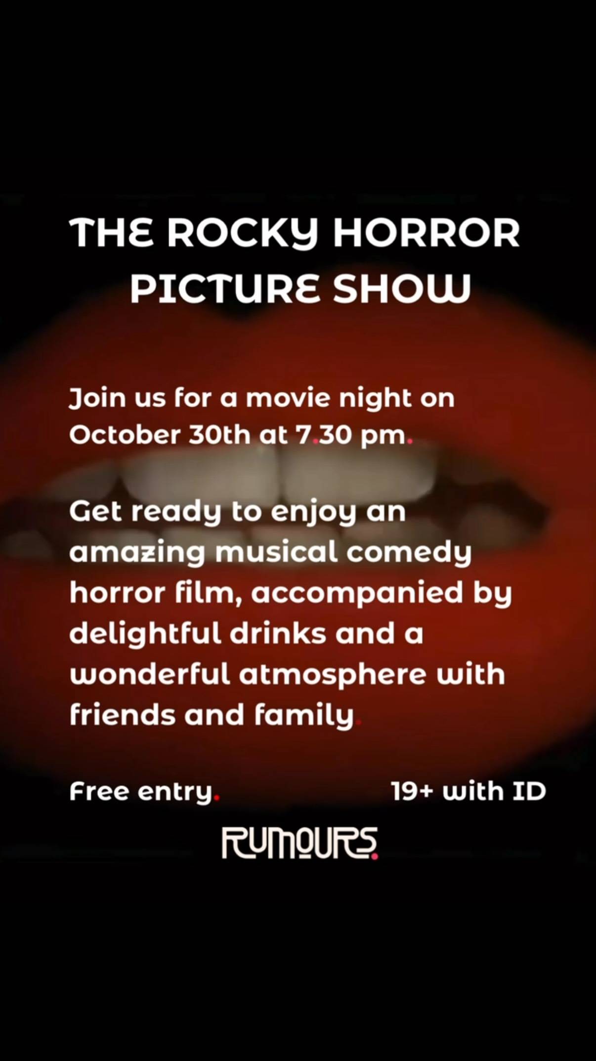 Halloween Movie Night: The Rocky Horror Picture Show