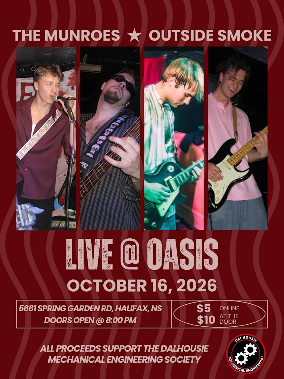 The Munroes and Outside Smoke LIVE at Oasis