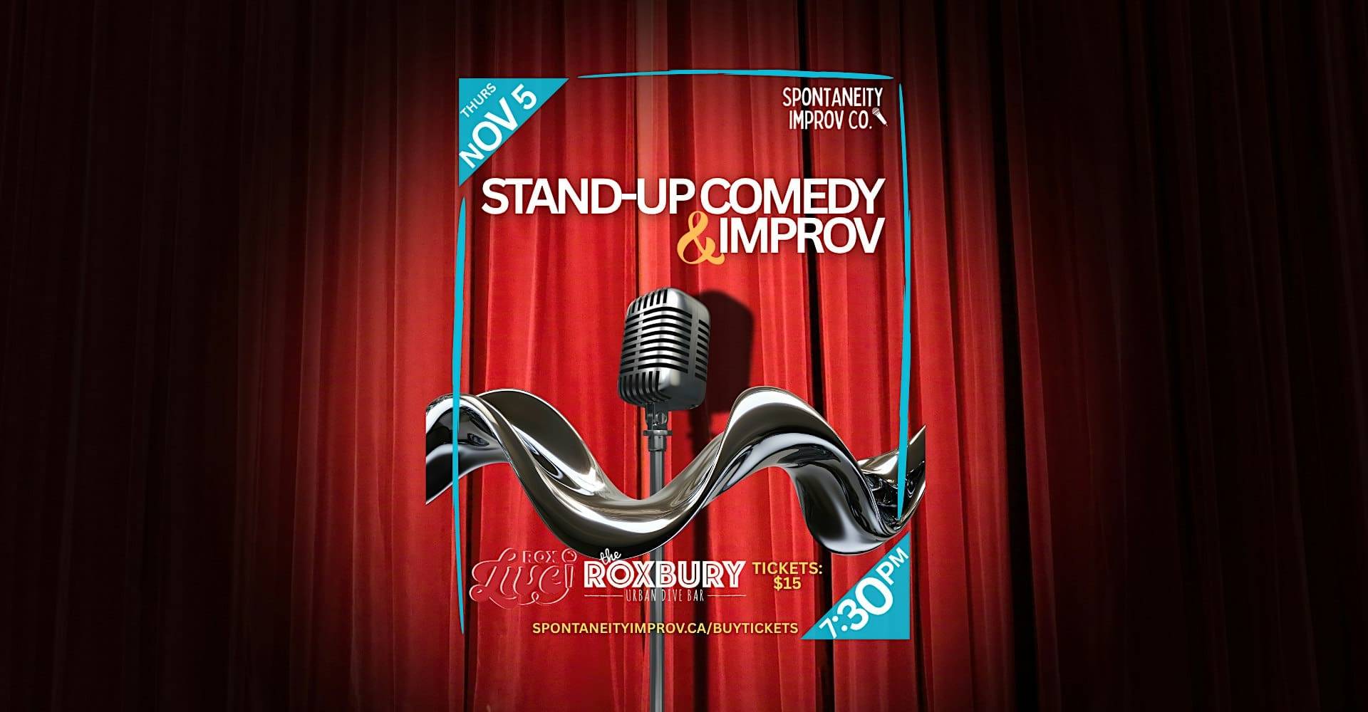 Spontaneity: Stand-up & Improv