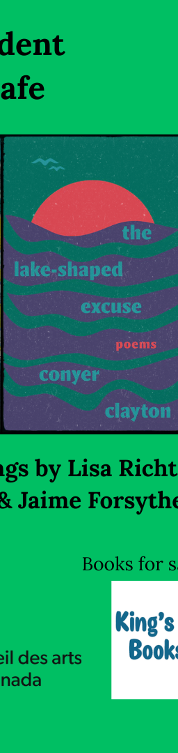 Poetry Night! Jaime Forsythe, Conyer Clayton, and Lisa Richter!