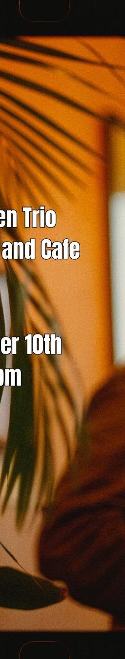 Live Music – Mitchell McFadgen Trio