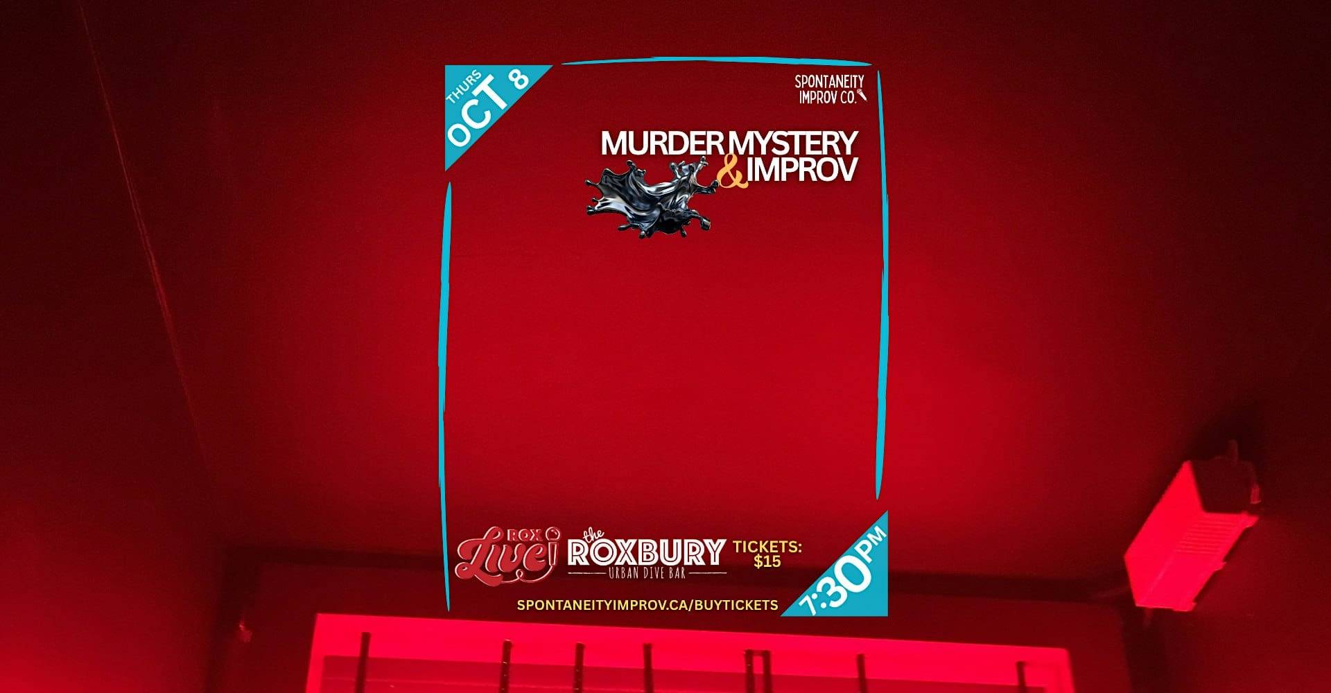 Spontaneity: Murder Mystery & Improv