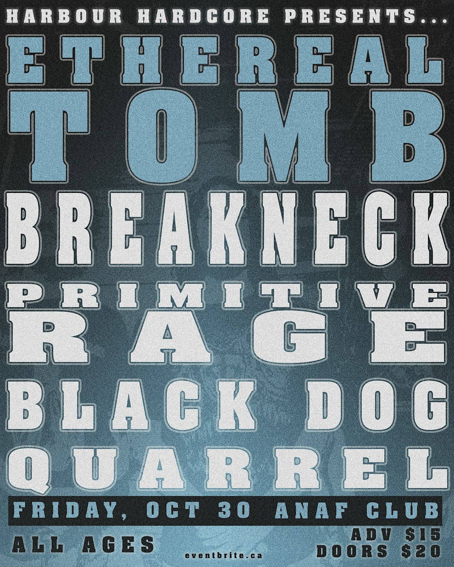 HHC 018: ETHEREAL TOMB (ON), BREAKNECK, PRIMITIVE RAGE (USA) + MORE