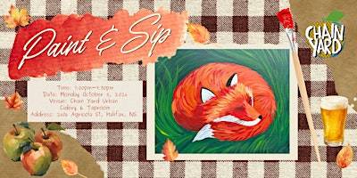Paint & Sip at Chain Yard Urban Cider & Taproom – Oct 05
