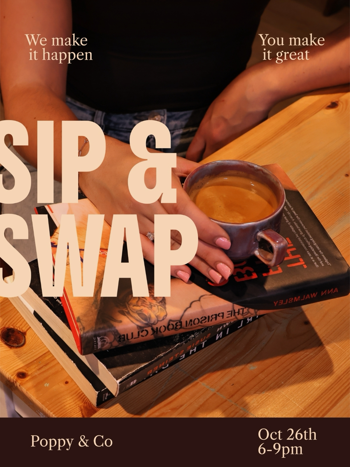 Poppy & Co. Sip & Swap : Book Edition