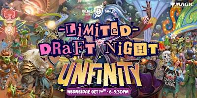Limited Draft Night – Oct 14